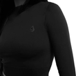 Blusa Feminina Volcom Manga Longa Mock Neck PRETO-VLTS040021- -3-